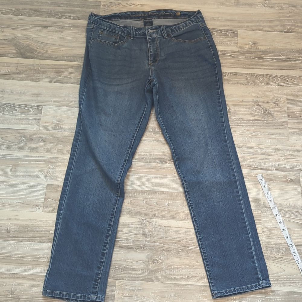 Faded Glory Premium Skinny Jeans - Blue - Women's size 16
